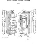 Diagram for 1 - Doors