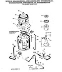 Diagram for 4 - Tub, Gasket & Agitator