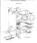 Diagram for 2 - Freezer Section