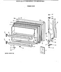 Diagram for 1 - Freezer Door