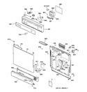 Diagram for 1 - Escutcheon & Door Assembly