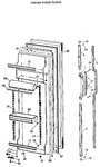 Diagram for 2 - Fresh Food Door