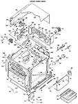 Diagram for 2 - Upper Oven Parts