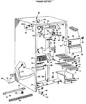 Diagram for 2 - Freezer Section