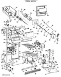 Diagram for 2 - Freezer Section