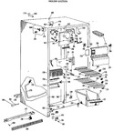 Diagram for 2 - Freezer Section