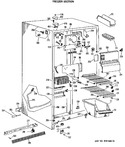 Diagram for 2 - Freezer Section