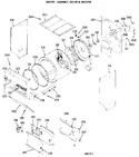 Diagram for 2 - Dryer - Cabinet, Drum & Heater