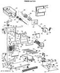 Diagram for 2 - Freezer Section