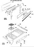 Diagram for 2 - 30" Electric Ignition