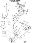 Diagram for 4 - 30" Electric Ignition