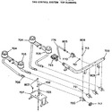 Diagram for 5 - Gas Control System-top Burners