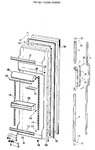 Diagram for 1 - Fresh Food Door