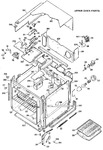 Diagram for 2 - Upper Oven Parts