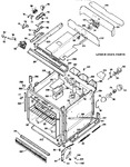 Diagram for 1 - Lower Oven Parts