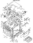 Diagram for 2 - Upper Oven Parts