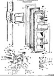 Diagram for 1 - Freezer Door