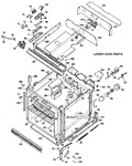 Diagram for 3 - Lower Oven Parts