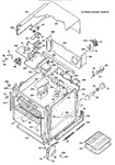 Diagram for 2 - Upper Oven Parts