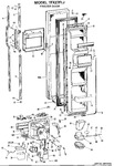 Diagram for 1 - Freezer Door