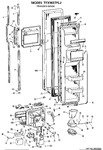 Diagram for 1 - Freezer Door