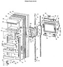 Diagram for 2 - Fresh Food Door