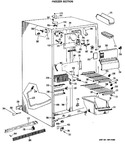 Diagram for 2 - Freezer Section