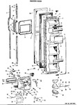 Diagram for 1 - Freezer Door