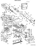 Diagram for 3 - Freezer Section