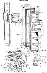 Diagram for 1 - Freezer Door