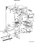 Diagram for 2 - Freezer Section