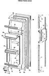 Diagram for 2 - Fresh Food Door