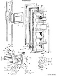 Diagram for 1 - Freezer Door