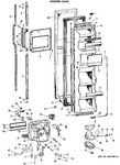 Diagram for 1 - Freezer Door