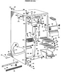 Diagram for 2 - Freezer Section