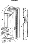 Diagram for 2 - Fresh Food Door