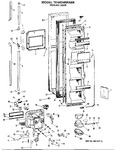 Diagram for 1 - Freezer Door