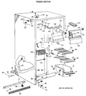 Diagram for 2 - Freezer Section