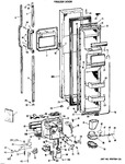 Diagram for 1 - Freezer Door