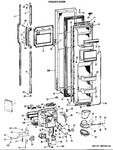 Diagram for 1 - Freezer Door