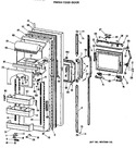 Diagram for 2 - Fresh Food Door