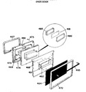 Diagram for 2 - Oven Door