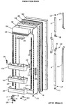 Diagram for 2 - Fresh Food Door