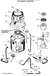 Diagram for 4 - Tub, Basket & Agitator