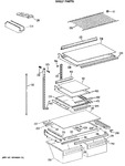 Diagram for 4 - Shelf Parts