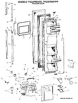 Diagram for 1 - Freezer Door