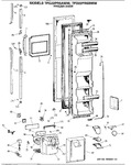 Diagram for 1 - Freezer Door