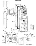 Diagram for 1 - Freezer Door