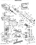 Diagram for 2 - Freezer Section