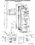 Diagram for 1 - Freezer Door